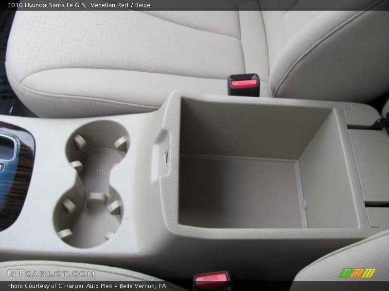 Venetian Red / Beige 2010 Hyundai Santa Fe GLS