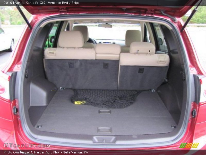 Venetian Red / Beige 2010 Hyundai Santa Fe GLS