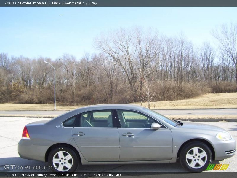 Dark Silver Metallic / Gray 2008 Chevrolet Impala LS