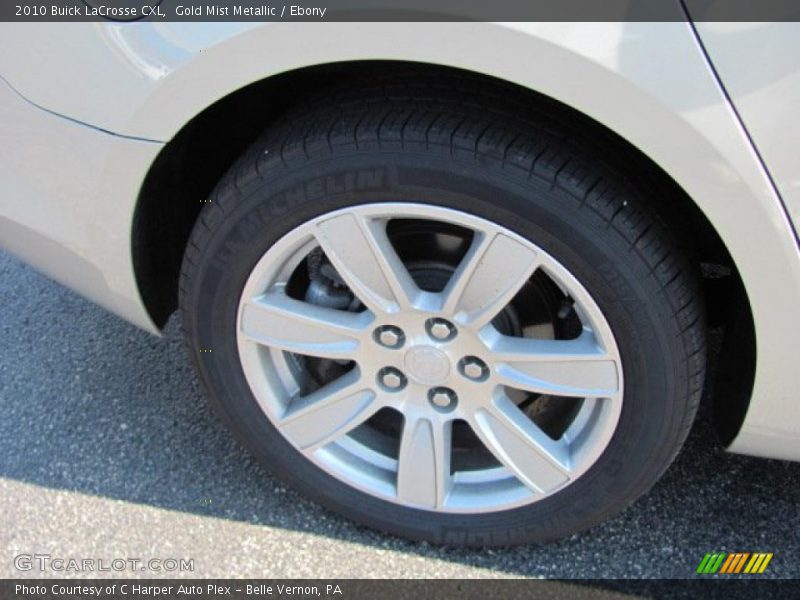 Gold Mist Metallic / Ebony 2010 Buick LaCrosse CXL