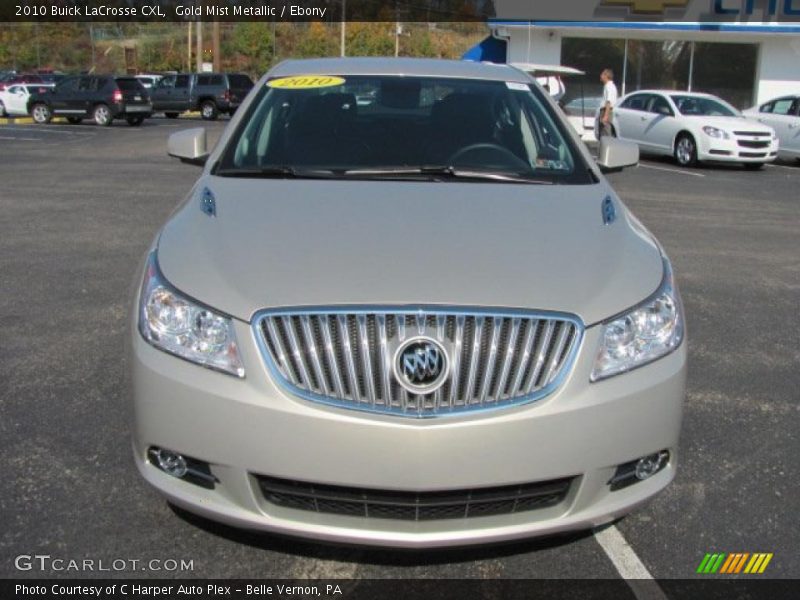 Gold Mist Metallic / Ebony 2010 Buick LaCrosse CXL