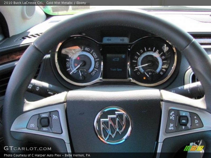 Gold Mist Metallic / Ebony 2010 Buick LaCrosse CXL