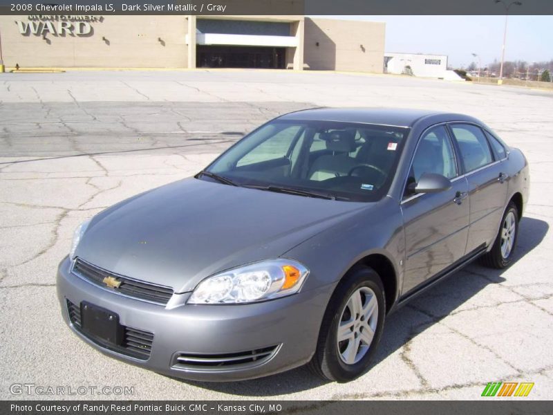 Dark Silver Metallic / Gray 2008 Chevrolet Impala LS