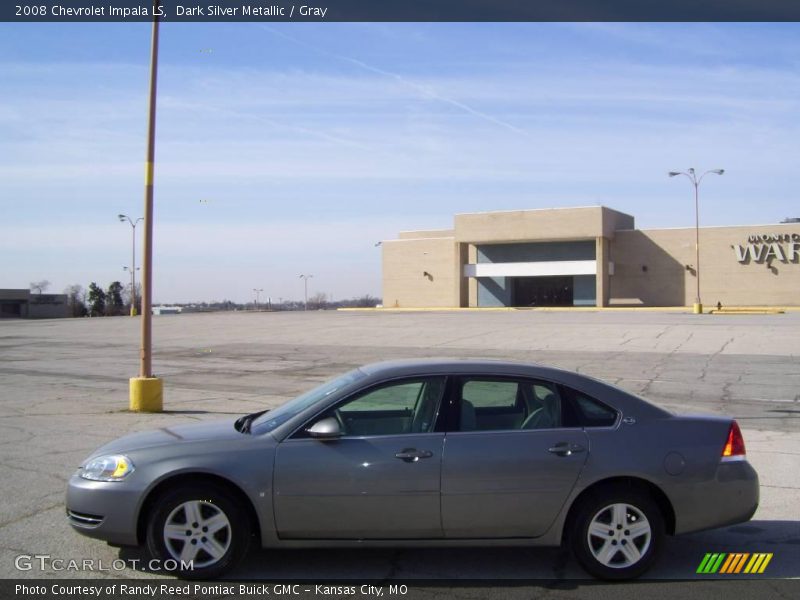 Dark Silver Metallic / Gray 2008 Chevrolet Impala LS