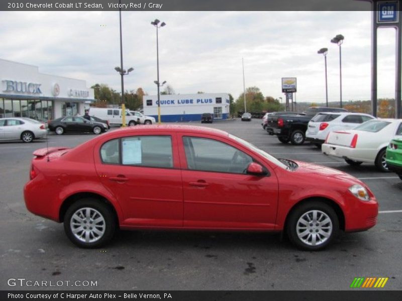 Victory Red / Gray 2010 Chevrolet Cobalt LT Sedan