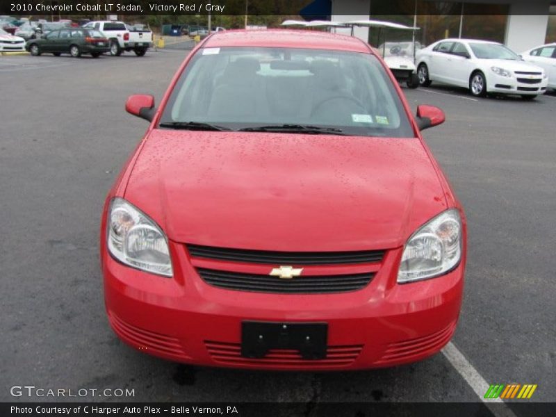 Victory Red / Gray 2010 Chevrolet Cobalt LT Sedan