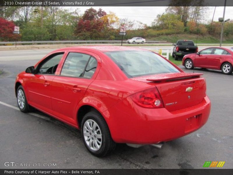 Victory Red / Gray 2010 Chevrolet Cobalt LT Sedan