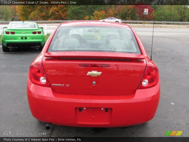 Victory Red / Gray 2010 Chevrolet Cobalt LT Sedan