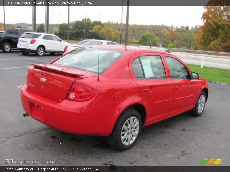 Victory Red / Gray 2010 Chevrolet Cobalt LT Sedan