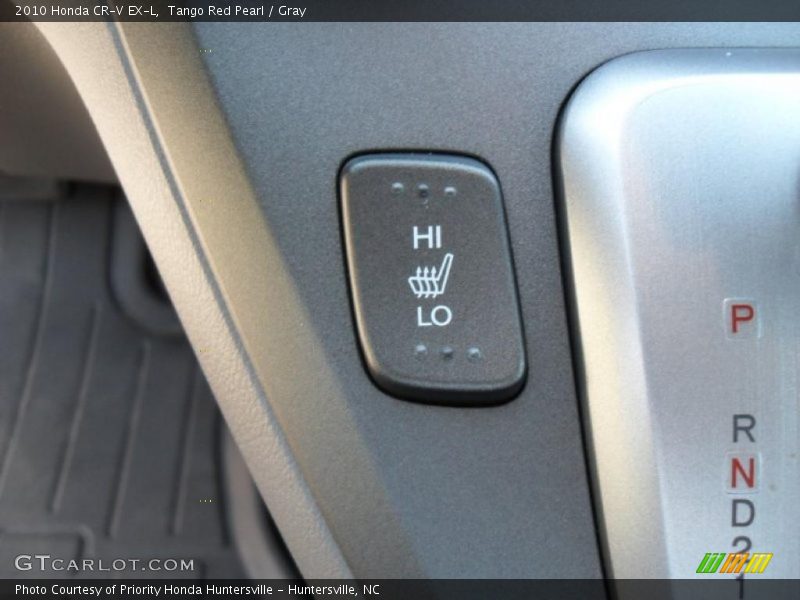 Tango Red Pearl / Gray 2010 Honda CR-V EX-L