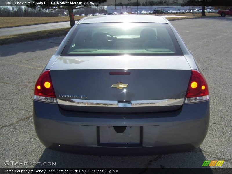 Dark Silver Metallic / Gray 2008 Chevrolet Impala LS