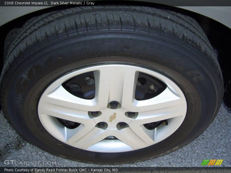 Dark Silver Metallic / Gray 2008 Chevrolet Impala LS