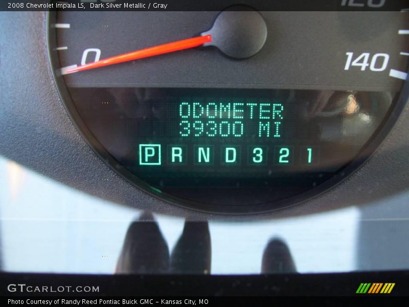 Dark Silver Metallic / Gray 2008 Chevrolet Impala LS