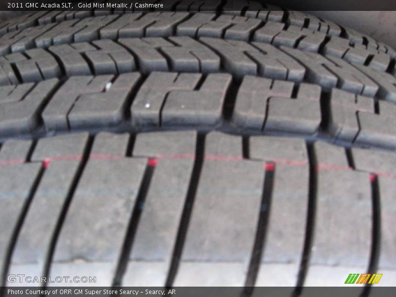 Gold Mist Metallic / Cashmere 2011 GMC Acadia SLT