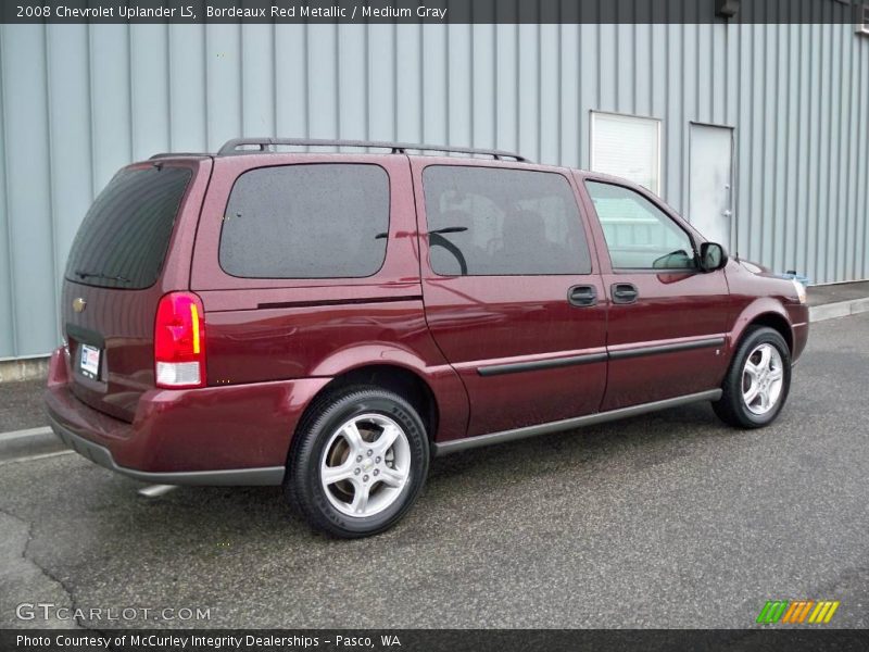 Bordeaux Red Metallic / Medium Gray 2008 Chevrolet Uplander LS