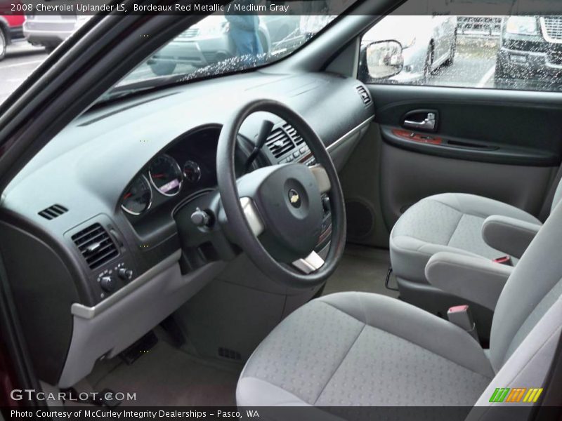 Bordeaux Red Metallic / Medium Gray 2008 Chevrolet Uplander LS