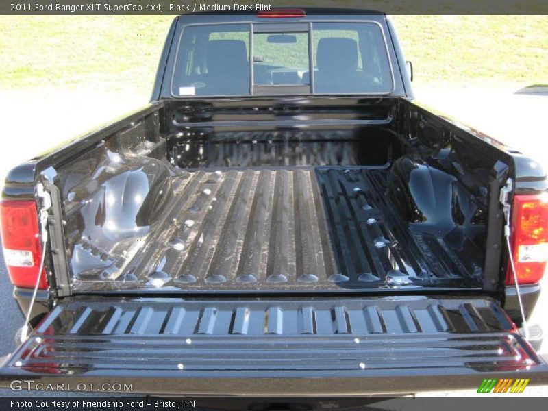 Black / Medium Dark Flint 2011 Ford Ranger XLT SuperCab 4x4