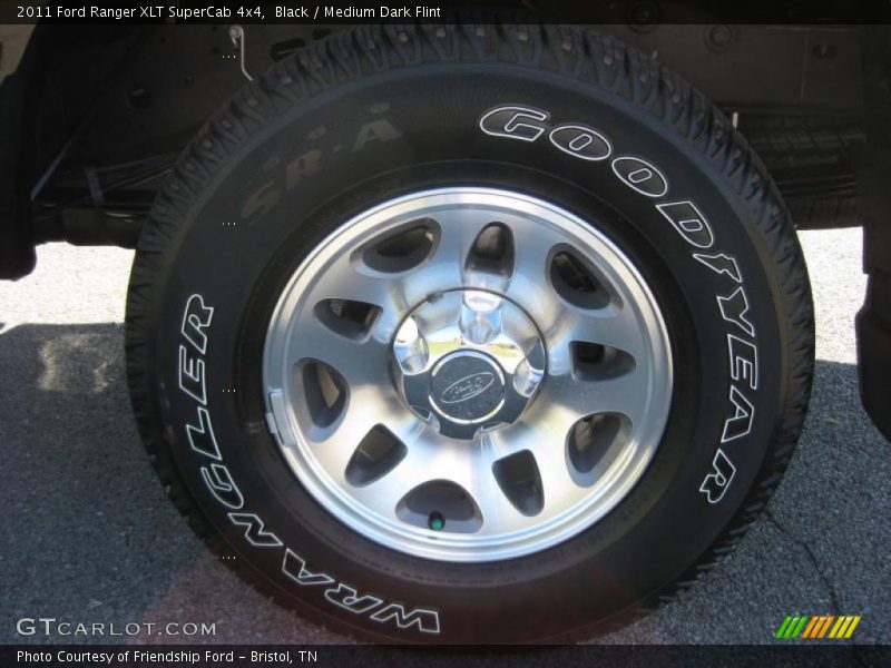  2011 Ranger XLT SuperCab 4x4 Wheel