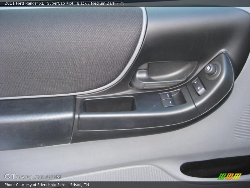 Black / Medium Dark Flint 2011 Ford Ranger XLT SuperCab 4x4
