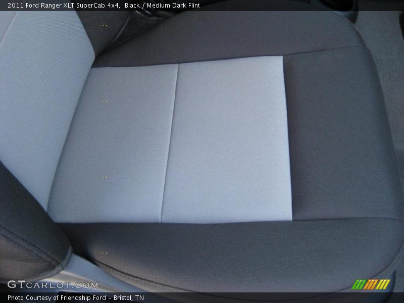 Black / Medium Dark Flint 2011 Ford Ranger XLT SuperCab 4x4