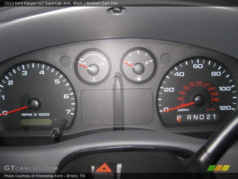  2011 Ranger XLT SuperCab 4x4 XLT SuperCab 4x4 Gauges