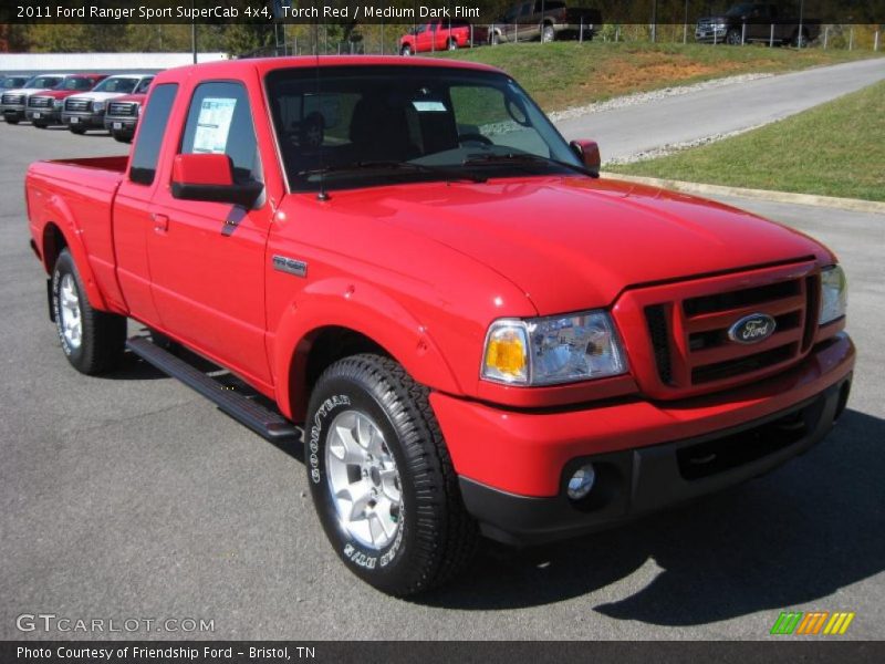 Front 3/4 View of 2011 Ranger Sport SuperCab 4x4