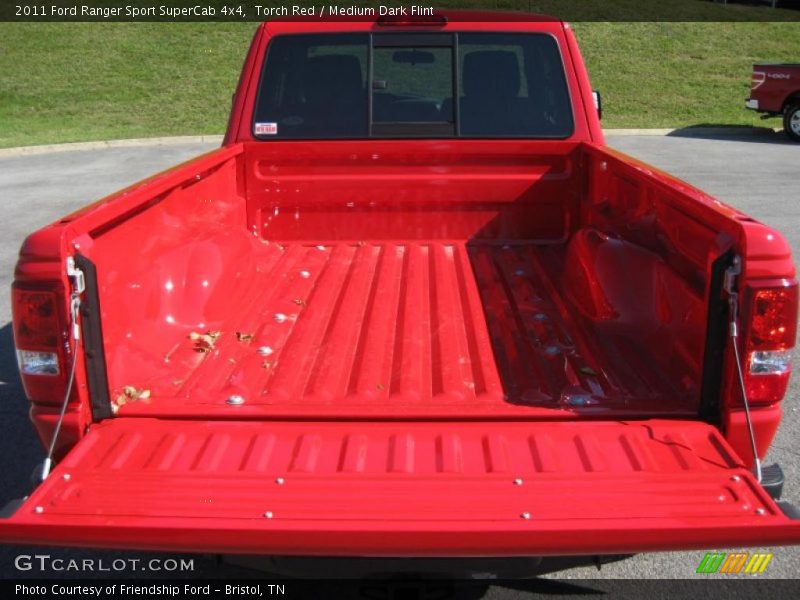 Torch Red / Medium Dark Flint 2011 Ford Ranger Sport SuperCab 4x4