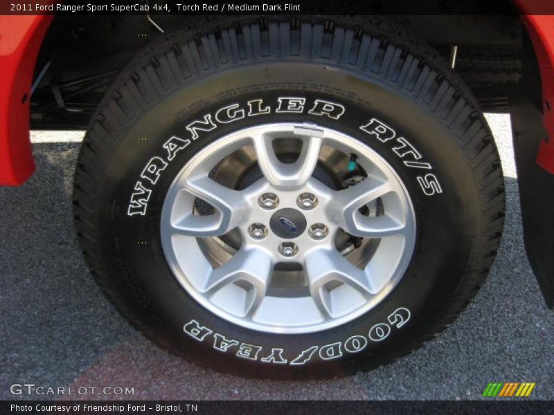  2011 Ranger Sport SuperCab 4x4 Wheel