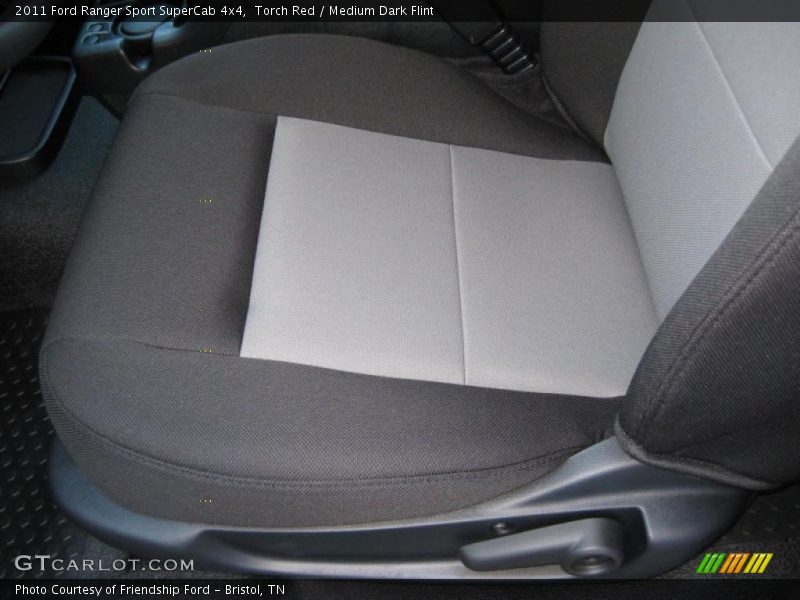 Torch Red / Medium Dark Flint 2011 Ford Ranger Sport SuperCab 4x4