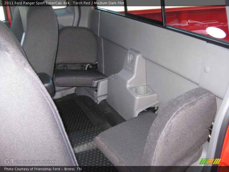  2011 Ranger Sport SuperCab 4x4 Medium Dark Flint Interior