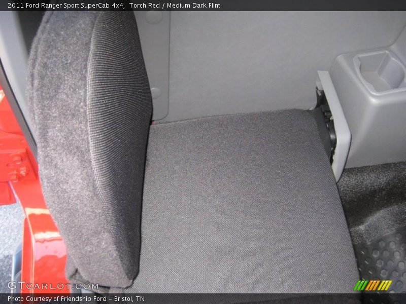 Torch Red / Medium Dark Flint 2011 Ford Ranger Sport SuperCab 4x4