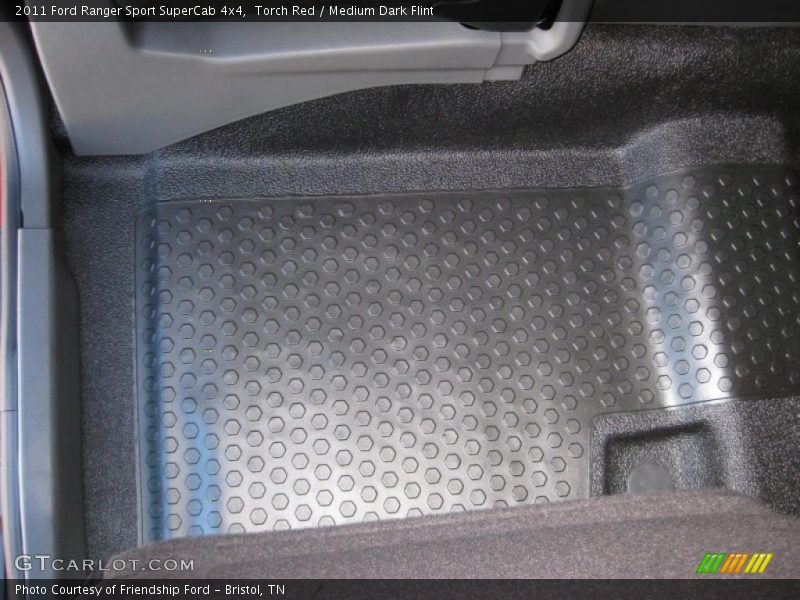 Torch Red / Medium Dark Flint 2011 Ford Ranger Sport SuperCab 4x4