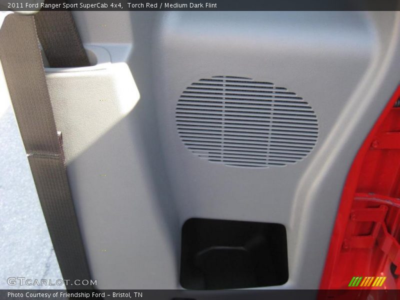 Torch Red / Medium Dark Flint 2011 Ford Ranger Sport SuperCab 4x4