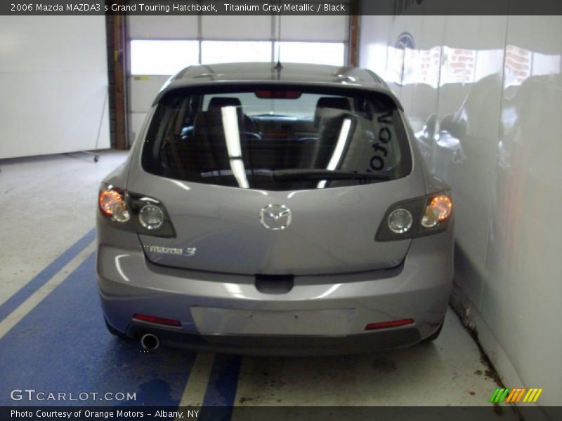 Titanium Gray Metallic / Black 2006 Mazda MAZDA3 s Grand Touring Hatchback