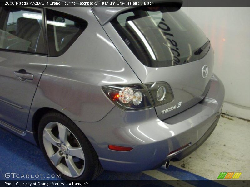 Titanium Gray Metallic / Black 2006 Mazda MAZDA3 s Grand Touring Hatchback
