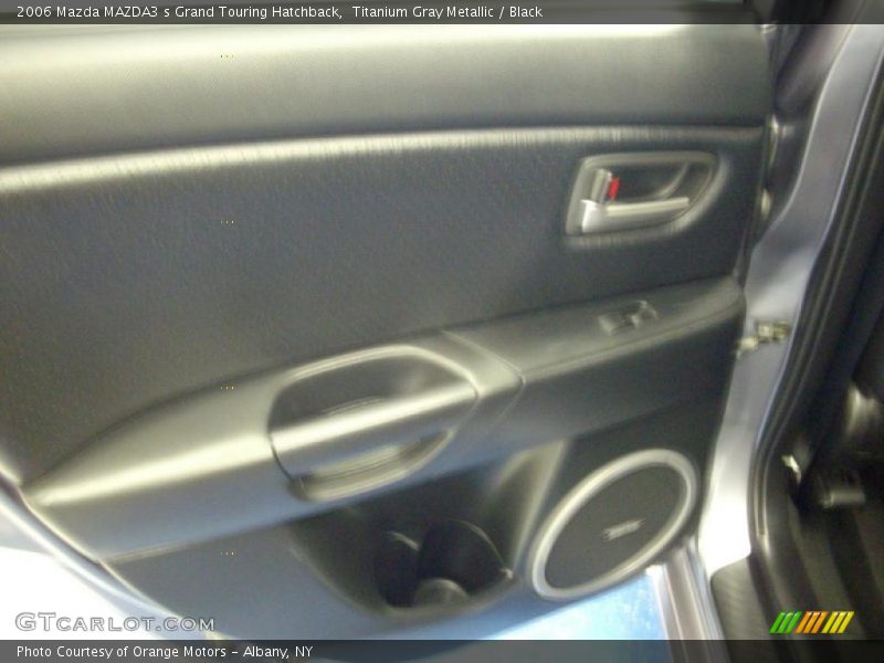 Titanium Gray Metallic / Black 2006 Mazda MAZDA3 s Grand Touring Hatchback