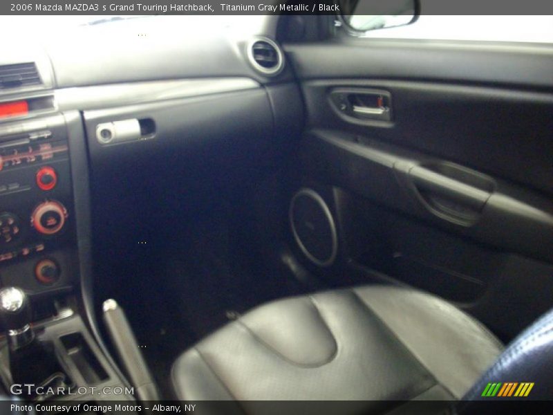 Titanium Gray Metallic / Black 2006 Mazda MAZDA3 s Grand Touring Hatchback