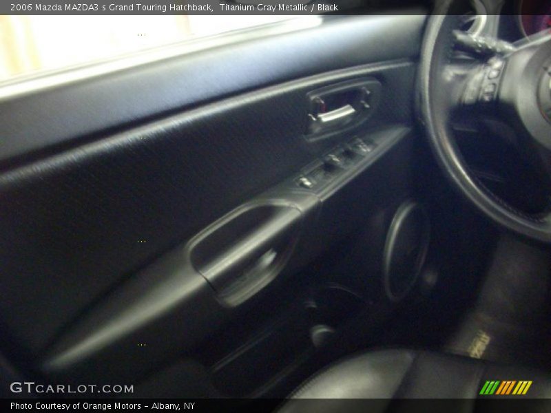 Titanium Gray Metallic / Black 2006 Mazda MAZDA3 s Grand Touring Hatchback
