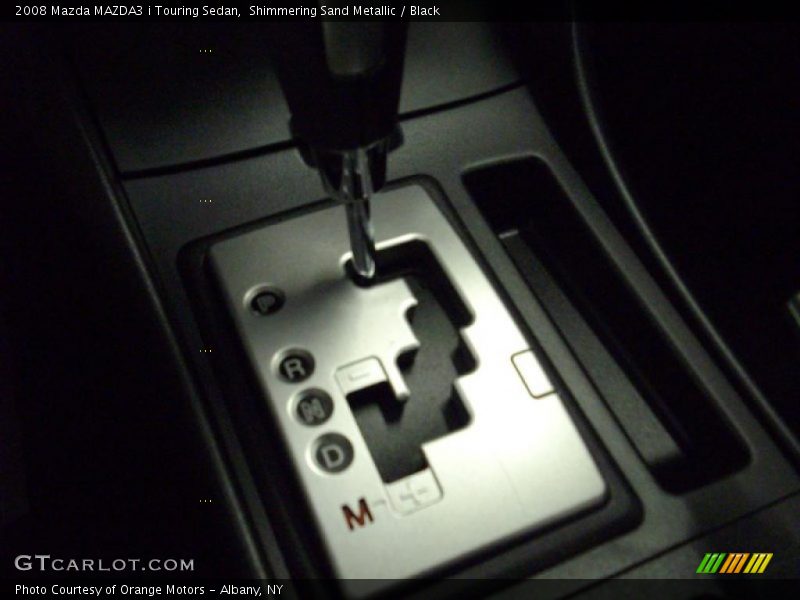 Shimmering Sand Metallic / Black 2008 Mazda MAZDA3 i Touring Sedan