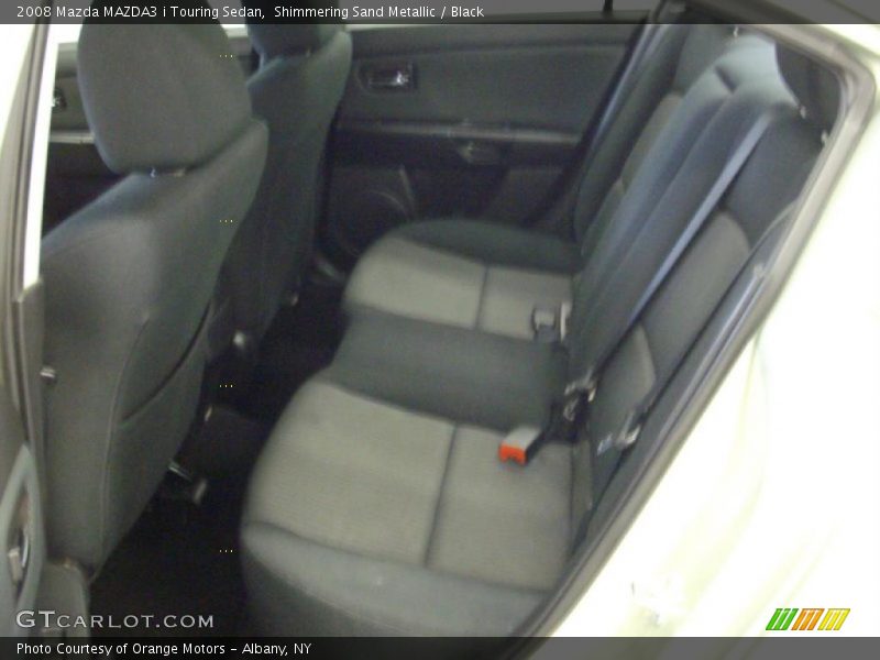 Shimmering Sand Metallic / Black 2008 Mazda MAZDA3 i Touring Sedan