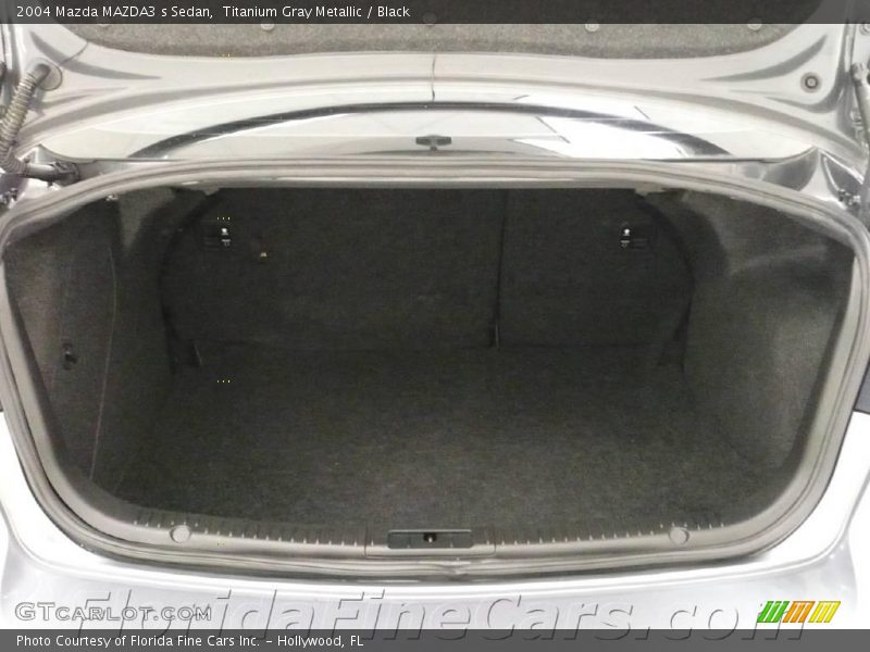 Titanium Gray Metallic / Black 2004 Mazda MAZDA3 s Sedan