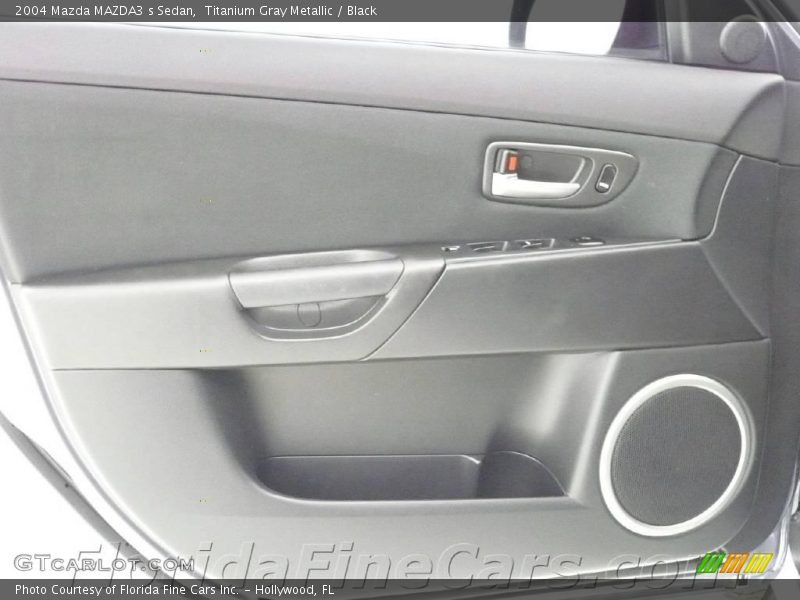 Titanium Gray Metallic / Black 2004 Mazda MAZDA3 s Sedan