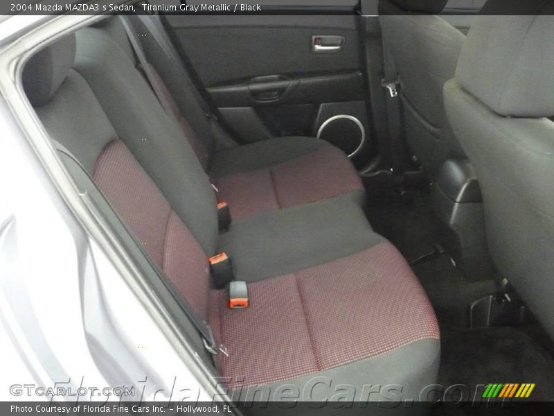 Titanium Gray Metallic / Black 2004 Mazda MAZDA3 s Sedan