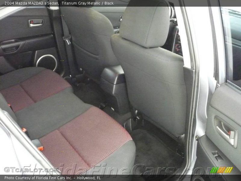 Titanium Gray Metallic / Black 2004 Mazda MAZDA3 s Sedan
