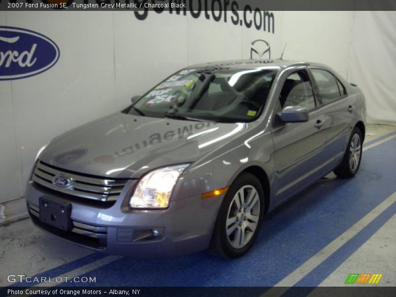 Tungsten Grey Metallic / Charcoal Black 2007 Ford Fusion SE