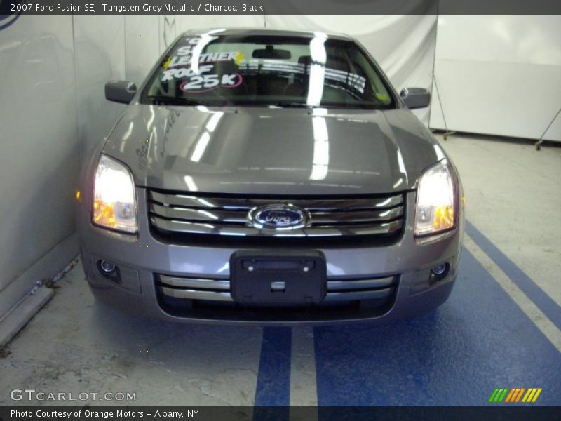 Tungsten Grey Metallic / Charcoal Black 2007 Ford Fusion SE