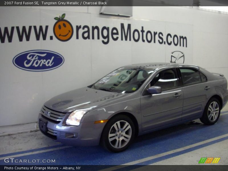 Tungsten Grey Metallic / Charcoal Black 2007 Ford Fusion SE