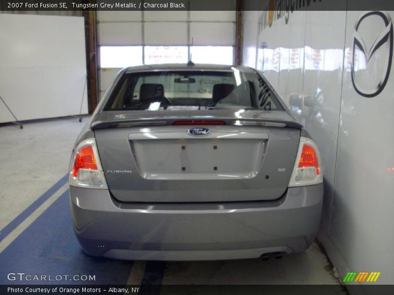 Tungsten Grey Metallic / Charcoal Black 2007 Ford Fusion SE