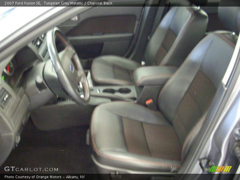 Tungsten Grey Metallic / Charcoal Black 2007 Ford Fusion SE