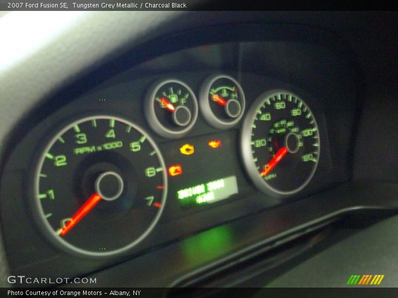 Tungsten Grey Metallic / Charcoal Black 2007 Ford Fusion SE